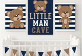 Teddy Bear Wall Murals Boy Bear Wall Art Baby Boy Nursery Decor Boy Bear Bedroom