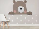 Teddy Bear Wall Murals Cute Cartoon Bear Wallpaper