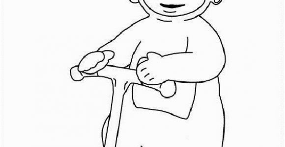 Teletubbies Dipsy Coloring Pages Pinterest