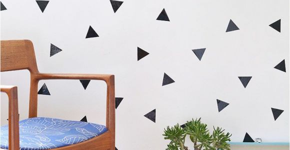 Temporary Wall Murals Diy Removable Triangle Wall Decals Diy S Pinterest