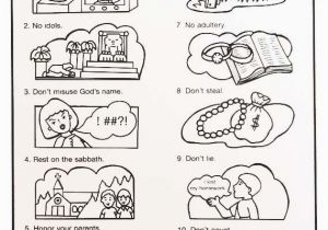 Ten Commandments Coloring Pages Catholic Ten Mandments Wall Chart Sunday School Pinterest