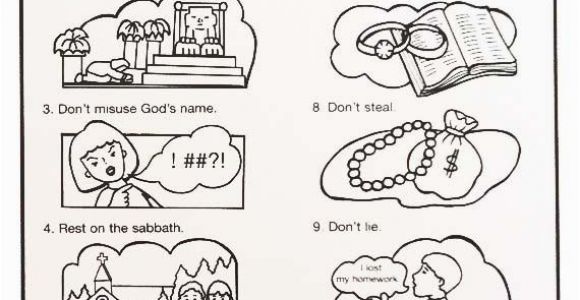 Ten Commandments Coloring Pages Catholic Ten Mandments Wall Chart Sunday School Pinterest