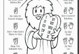 Ten Commandments Coloring Pages Moses Ten Mandments Coloring Pages and the Ten Mandments Bible