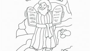 Ten Commandments Coloring Pages Moses Ten Mandments Coloring Pages and the Ten Mandments Bible