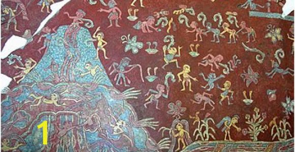 Teotihuacan Murals Painting In the Americas before European Colonization