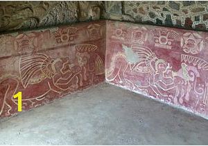 Teotihuacan Murals Palacio De Los Jaguares Teotihuacan Pinterest