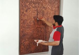 Terracotta Wall Murals Bangalore Murals Sculpt Clay In 2019