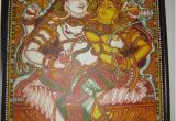 Terracotta Wall Murals Kerala Shiva Sakthi Indian Art Kerala Mural Paintings