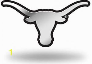 Texas Longhorns Coloring Pages Ncaa Texas Longhorns Molded Auto Emblem Amazon