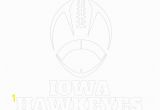 Texas Longhorns Football Coloring Pages Printable Iowa Hawkeyes Coloring Sheet