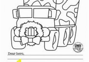 Thank You Coloring Pages for soldiers Military Letter Of Appreciation Writing Prompt
