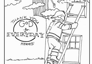 Thank You Firefighters Coloring Page Coloring Page for Kids Thank You Firefighters Coloring