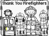 Thank You Firefighters Coloring Page Patti Tessendorf Pattitessendorf On Pinterest