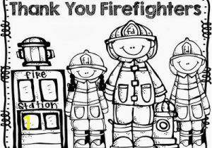 Thank You Firefighters Coloring Page Patti Tessendorf Pattitessendorf On Pinterest