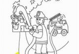 Thank You Fireman Coloring Page 7 Best Thank You Cards Images