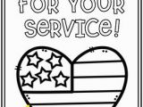 Thank You Veterans Day Coloring Pages Veterans Day Memorial Day Thank You for Your Service Cards