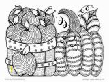 Thanksgiving Basket Coloring Pages Adult Coloring Pages