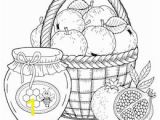 Thanksgiving Basket Coloring Pages Imágenes Fotos De Stock Y Vectores sobre Coloring Pages