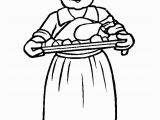 Thanksgiving Dinner Coloring Pages Printable Thanksgiving Dinner Coloring Pages 002