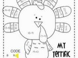 Thanksgiving Multiplication Coloring Pages 38 Best Math Coloring Sheets Images On Pinterest