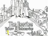 The Beatles Coloring Pages Downtown Doodler S Doodles Yellow Submarine