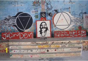 The Beatles Wall Mural Graffiti Beatlesh ashram Rishikesh Bild Von the Beatles ashram