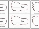 The Foot Book Coloring Pages Printable Feet Template Pattern