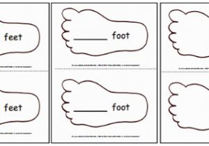The Foot Book Coloring Pages Printable Feet Template Pattern