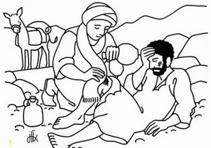 The Good Samaritan Coloring Pages Free Good Samaritan Coloring Page … with Images