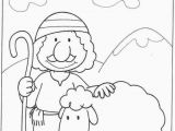 The Good Shepherd Coloring Page Sheep and Shepherd Coloring Page 2603