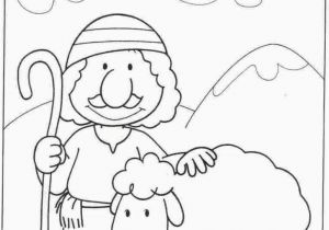 The Good Shepherd Coloring Page Sheep and Shepherd Coloring Page 2603