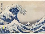 The Great Wave Off Kanagawa Wall Mural Hokusai the Influential Work Of Japanese Artist Famous for