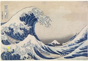 The Great Wave Off Kanagawa Wall Mural Hokusai the Influential Work Of Japanese Artist Famous for