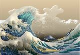 The Great Wave Off Kanagawa Wall Mural the Great Wave Off Kanagawa 2 0