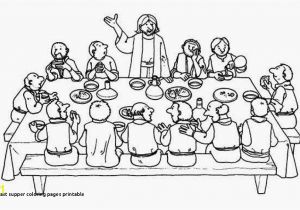 The Last Supper Coloring Pages Printable October 2018