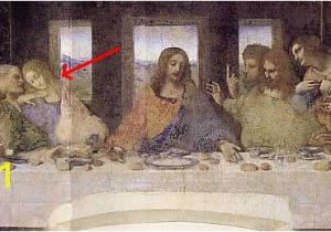 The Last Supper Mural File Da Vinci the Last Supper Detail Da Vinci Code Wikimedia