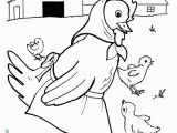 The Little Red Hen Coloring Pages Free Fairy Tales Little Red Hen Coloring Pages