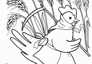 The Little Red Hen Coloring Pages Free Fairy Tales Little Red Hen Coloring Pages