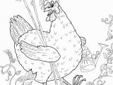 The Little Red Hen Coloring Pages Free Little Red Hen Coloring Page