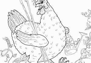 The Little Red Hen Coloring Pages Free Little Red Hen Coloring Page