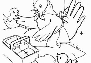 The Little Red Hen Coloring Pages Free Little Red Hen Picnic Coloring Page 25