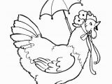 The Little Red Hen Coloring Pages Free