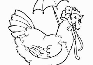 The Little Red Hen Coloring Pages Free