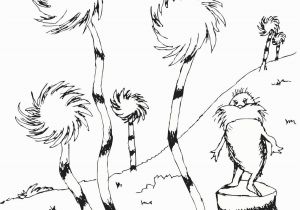 The Lorax Characters Coloring Pages Dr Seuss Printable Coloring Pages Refrence Lorax Trees Coloring