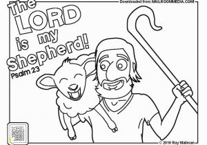 The Lord is My Shepherd Coloring Page Coloring Page the Lord is My Shepherd Mailroommedia