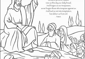 The Lord S Prayer Coloring Pages Printable the Lord S Prayer Our Father Prayer Coloring Page