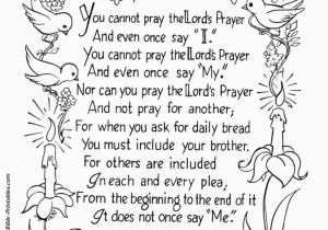 The Lord S Prayer Coloring Pages Printable the Lords Prayer Coloring Pages P23
