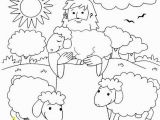 The Lost Sheep Coloring Page 28 the Good Shepherd Coloring Page