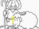 The Lost Sheep Coloring Page Bible Coloring Pages for Kids