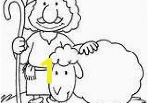 The Lost Sheep Coloring Page Bible Coloring Pages for Kids